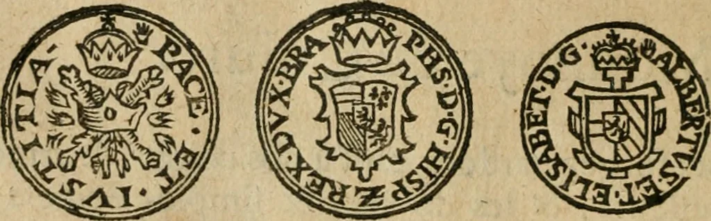 An illustration from Placcart dv Roy sur le reglement de ses monnoyes, 1644, leaf 77