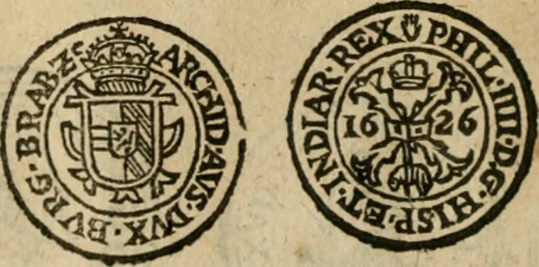 An illustration from Placcart dv Roy sur le reglement de ses monnoyes, 1644, leaf 77