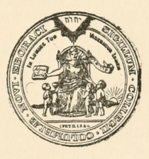 An illustration from The place of magic in the intellectual history of Europe, 1905, leaf 7