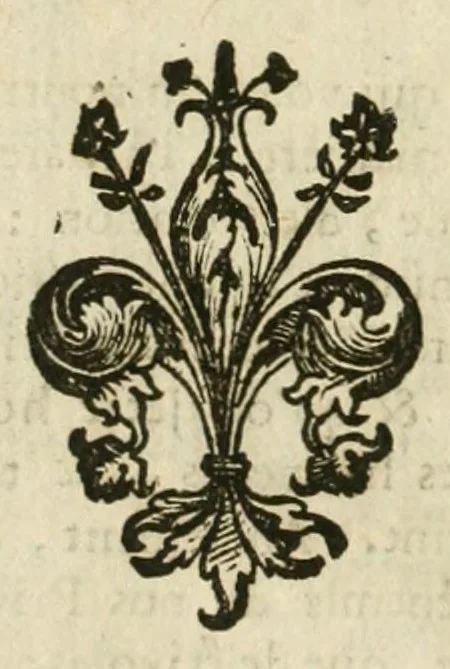 An illustration from Plaidoyers et oeuvres diverses. Nouv. éd. augm. de plusieurs pièces qui n'avoient pas été imprimées, 1698, leaf 94