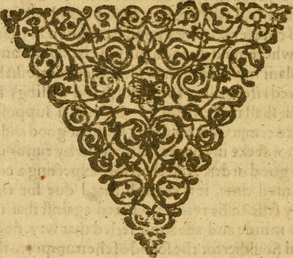 An illustration from A plaine path-way to plantations : that is, A discourse in generall, concerning the plantation of our English people in other countries. Wherein is declared, that the attempts or actions, in themselves are very good and laudable, necessary also for our country of England. Doubts thereabout are answered: and some meanes are shewed, by which the same may, in better sort then hitherto, be prosecuted and effected. Written for the preswading and stirring up of the people of this land, chiefly the poorer and common sort to affect and effect these attempts better then yet they doe. With certaine motives for a present plantation in New-foundland aboue the rest. Made in the manner of a conference, and divided into three parts, for the more plainnesse, ease, and delight to the reader, 1624, leaf 143