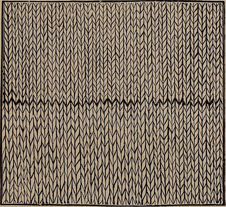 An illustration from Plain needlework, knitting, and mending, for all, at home and in schools..., 1879, leaf 50