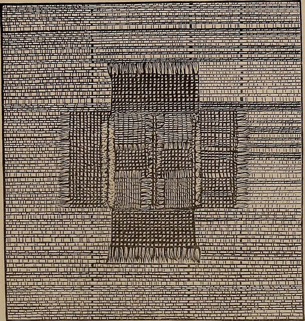 An illustration from Plain needlework, knitting, and mending, for all, at home and in schools..., 1879, leaf 56