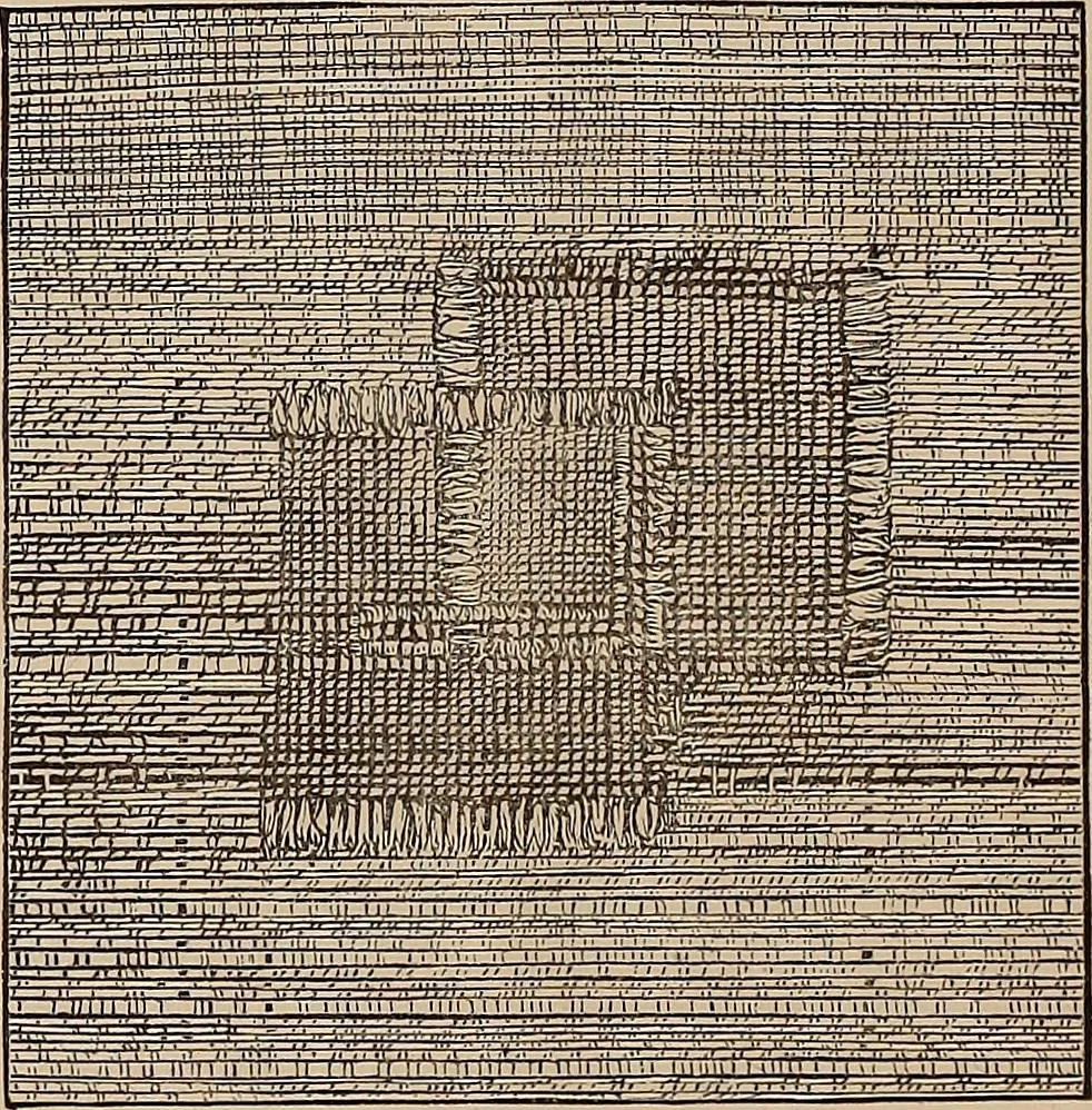 An illustration from Plain needlework, knitting, and mending, for all, at home and in schools..., 1879, leaf 57