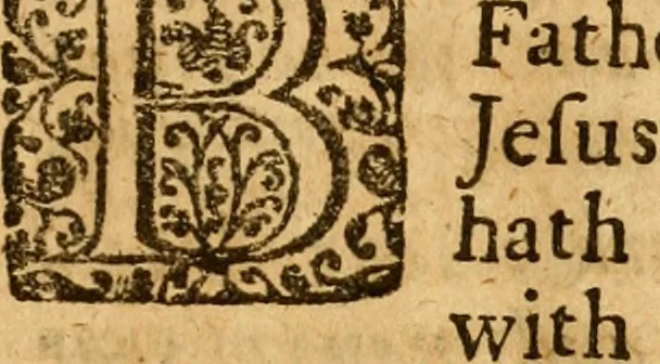 An illustration from Plain Scripture proof of infants church-membership and baptism : being the arguments prepared for (and partly managed in) the publick dispute with Mr. Tombes at Bewdley on the first day of Jan. 1649 .., 1656, leaf 10