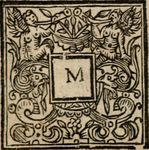 An illustration from Plain Scripture proof of infants church-membership and baptism : being the arguments prepared for (and partly managed in) the publick dispute with Mr. Tombes at Bewdley on the first day of Jan. 1649 : with a full reply to what he then answered and what is contained in his sermon since preached ... with a reply to his valedictory oration at Bewdley and a corrective for his antidote, 1653, leaf 107