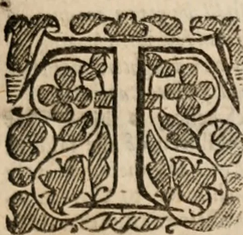 An illustration from Plain Scripture proof of infants church-membership and baptism : being the arguments prepared for (and partly managed in) the publick dispute with Mr. Tombes at Bewdley on the first day of Jan. 1649 : with a full reply to what he then answered and what is contained in his sermon since preached ... with a reply to his valedictory oration at Bewdley and a corrective for his antidote, 1653, leaf 126