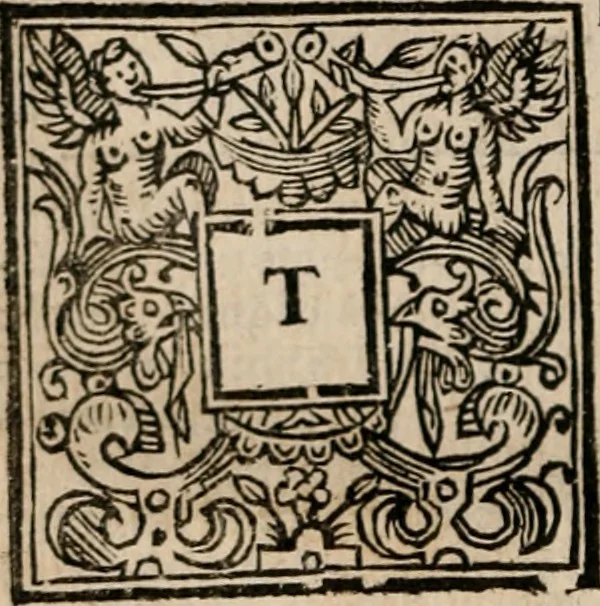 An illustration from Plain Scripture proof of infants church-membership and baptism : being the arguments prepared for (and partly managed in) the publick dispute with Mr. Tombes at Bewdley on the first day of Jan. 1649 : with a full reply to what he then answered and what is contained in his sermon since preached ... with a reply to his valedictory oration at Bewdley and a corrective for his antidote, 1653, leaf 127