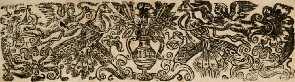 An illustration from Plain Scripture proof of infants church-membership and baptism : being the arguments prepared for (and partly managed in) the publick dispute with Mr. Tombes at Bewdley on the first day of Jan. 1649 : with a full reply to what he then answered and what is contained in his sermon since preached ... with a reply to his valedictory oration at Bewdley and a corrective for his antidote, 1653, leaf 22