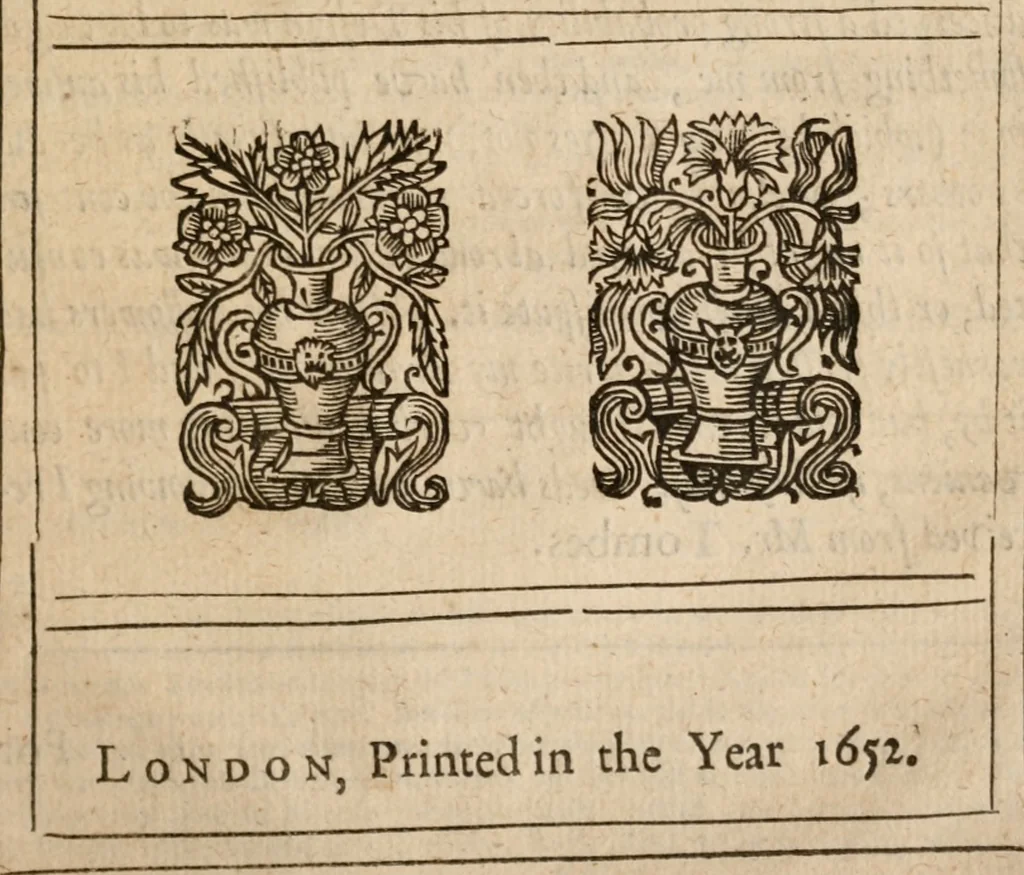 An illustration from Plain Scripture proof of infants church-membership and baptism : being the arguments prepared for (and partly managed in) the publick dispute with Mr. Tombes at Bewdley on the first day of Jan. 1649 : with a full reply to what he then answered and what is contained in his sermon since preached ... with a reply to his valedictory oration at Bewdley and a corrective for his antidote, 1653, leaf 460