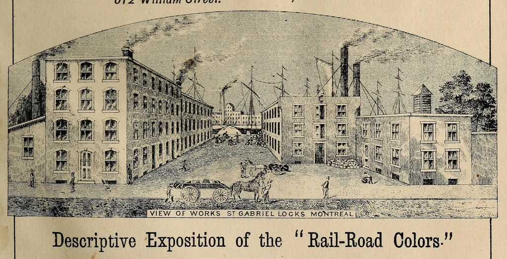 An illustration from Plain talk with practical painters : William Johnson, manufacturer of white lead, zinc and colors.., 1870, leaf 1