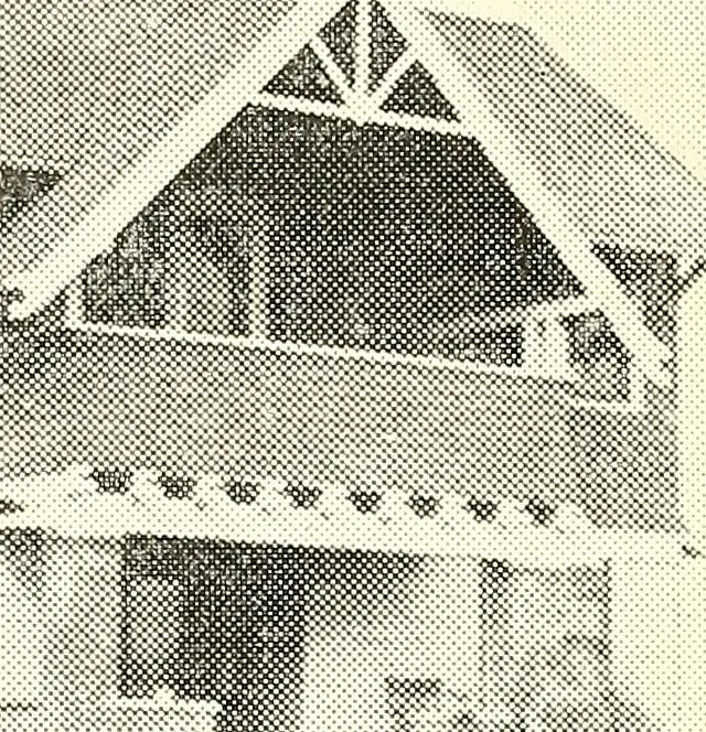 An illustration from The plan book of American dwellings : being a compilation of original home designs, showing actual photographic exteriors and floor plans of moderately priced bungalows, cottages, residences, 1914, leaf 113