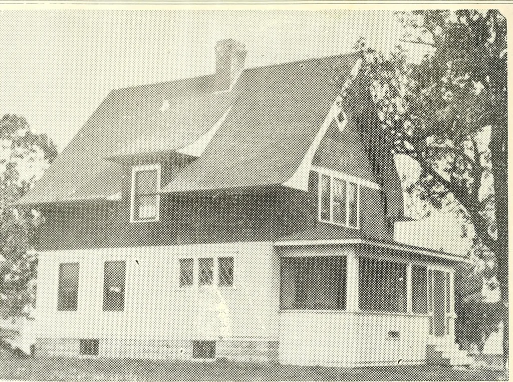 An illustration from The plan book of American dwellings : being a compilation of original home designs, showing actual photographic exteriors and floor plans of moderately priced bungalows, cottages, residences, 1914, leaf 137