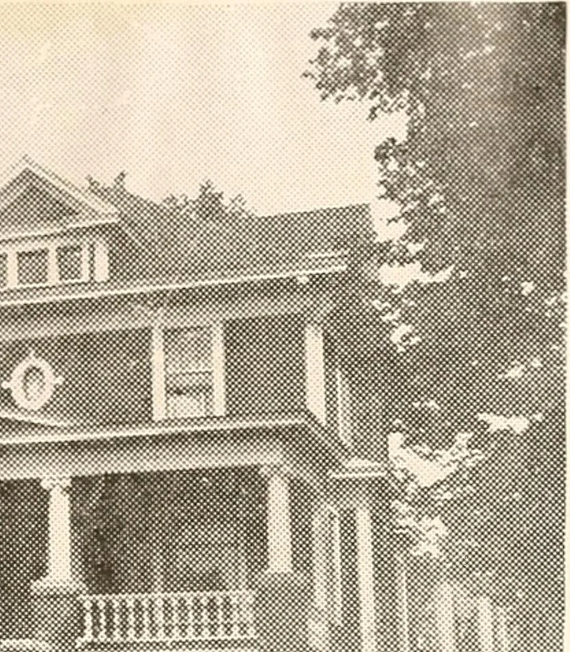 An illustration from The plan book of American dwellings : being a compilation of original home designs, showing actual photographic exteriors and floor plans of moderately priced bungalows, cottages, residences, 1914, leaf 156