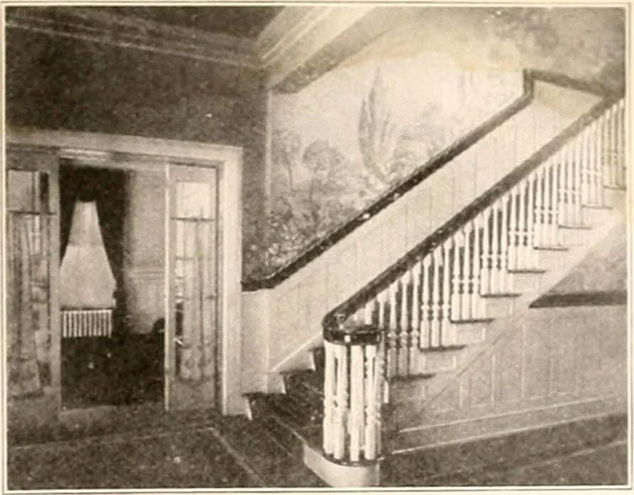 An illustration from The plan book of American dwellings : being a compilation of original home designs, showing actual photographic exteriors and floor plans of moderately priced bungalows, cottages, residences, 1914, leaf 16