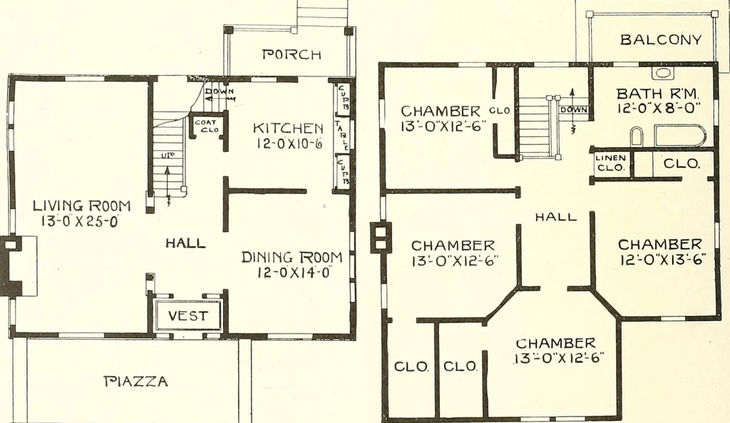An illustration from The plan book of American dwellings : being a compilation of original home designs, showing actual photographic exteriors and floor plans of moderately priced bungalows, cottages, residences, 1914, leaf 161
