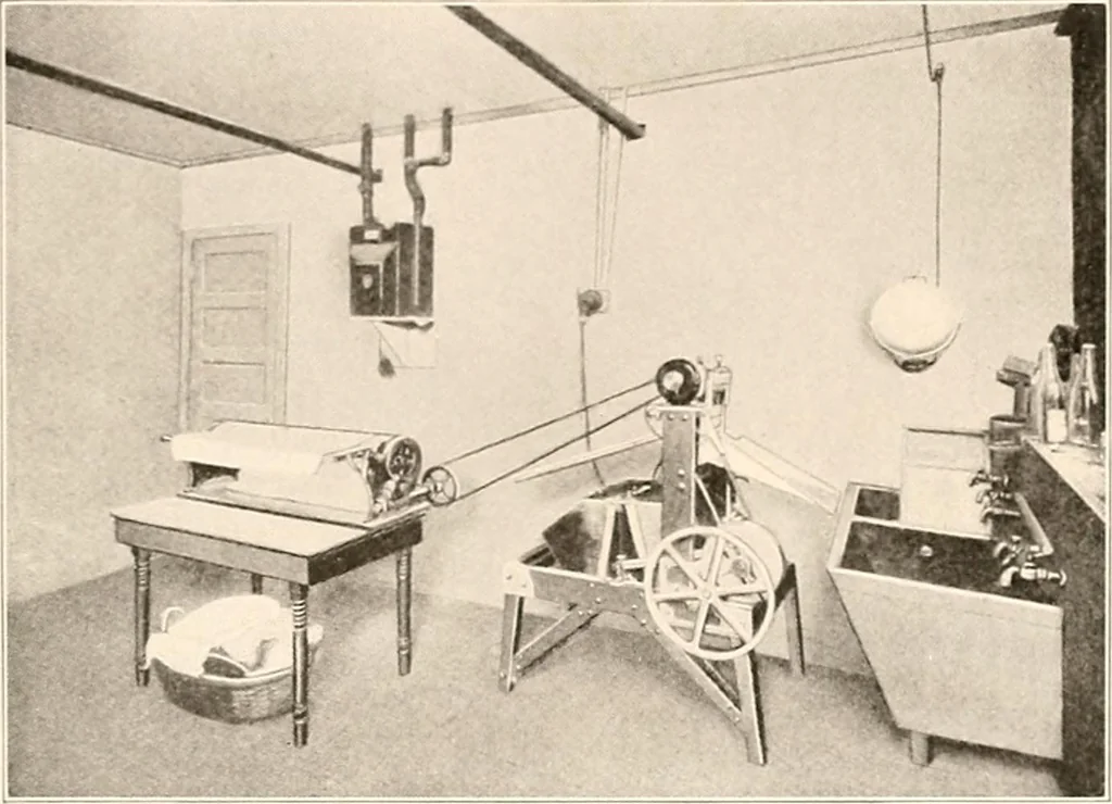 An illustration from The plan book of American dwellings : being a compilation of original home designs, showing actual photographic exteriors and floor plans of moderately priced bungalows, cottages, residences, 1914, leaf 20