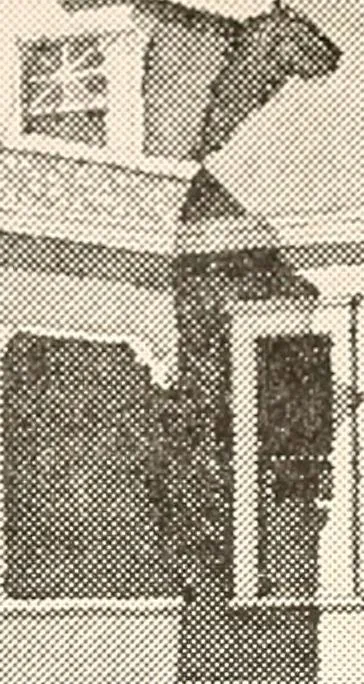 An illustration from The plan book of American dwellings : being a compilation of original home designs, showing actual photographic exteriors and floor plans of moderately priced bungalows, cottages, residences, 1914, leaf 264