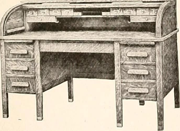 An illustration from The plan book of American dwellings : being a compilation of original home designs, showing actual photographic exteriors and floor plans of moderately priced bungalows, cottages, residences, 1914, leaf 294