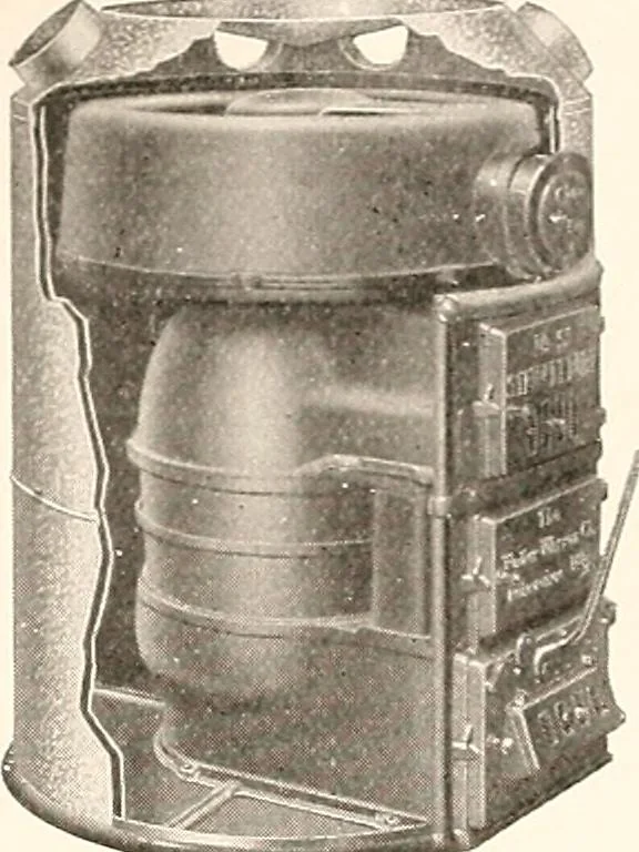 An illustration from The plan book of American dwellings : being a compilation of original home designs, showing actual photographic exteriors and floor plans of moderately priced bungalows, cottages, residences, 1914, leaf 300