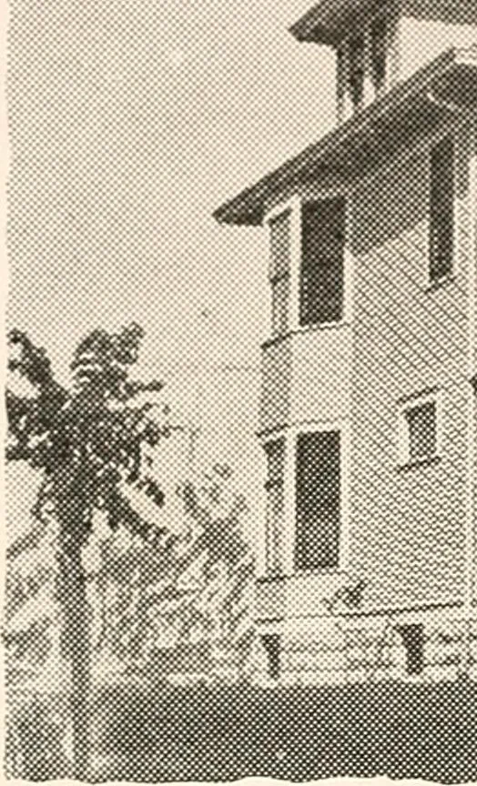 An illustration from The plan book of American dwellings : being a compilation of original home designs, showing actual photographic exteriors and floor plans of moderately priced bungalows, cottages, residences, 1914, leaf 74
