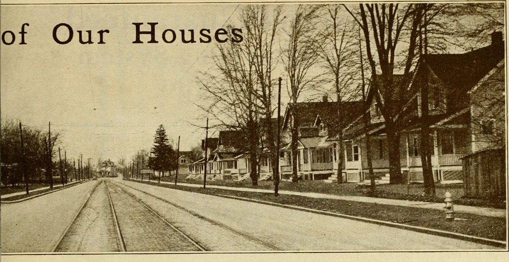 An illustration from Plan book of Harris homes : book number seventy six, 1920, leaf 12