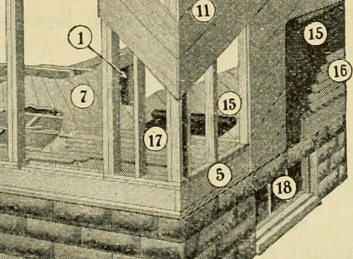 An illustration from Plan book of Harris homes : book number seventy six, 1920, leaf 14