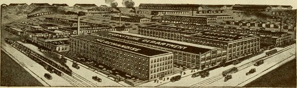 An illustration from Plan book of Harris homes : book number seventy six, 1920, leaf 4