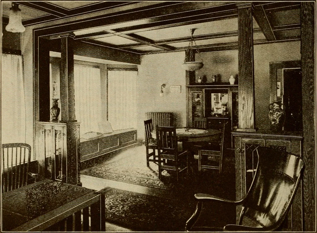 An illustration from Plan book of Harris homes : book number seventy six, 1920, leaf 5
