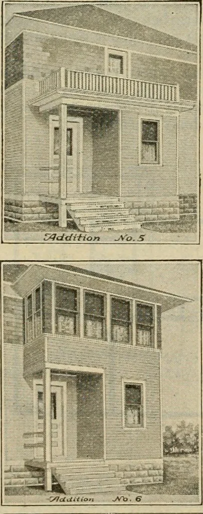 An illustration from Plan book of Harris homes : book number seventy six, 1920, leaf 89