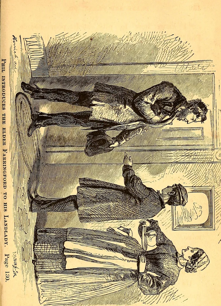 An illustration from Plane and plank, or, The mishaps of a mechanic, 1870, leaf 146