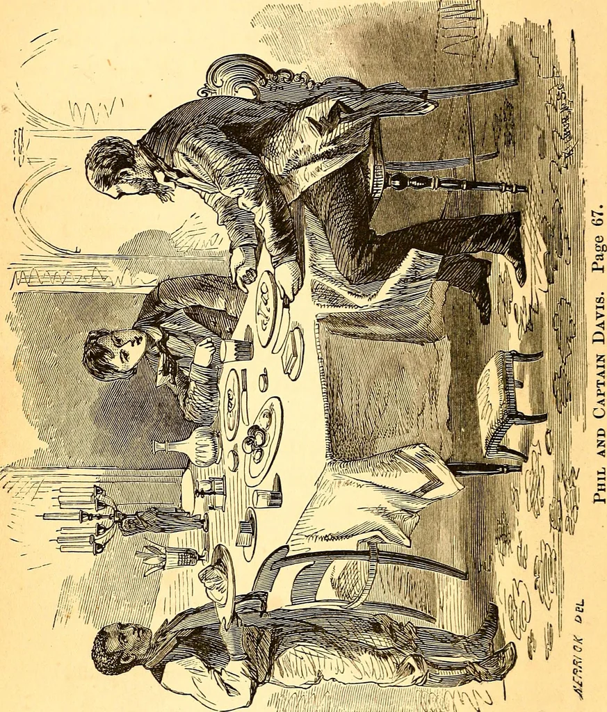 An illustration from Plane and plank, or, The mishaps of a mechanic, 1870, leaf 75