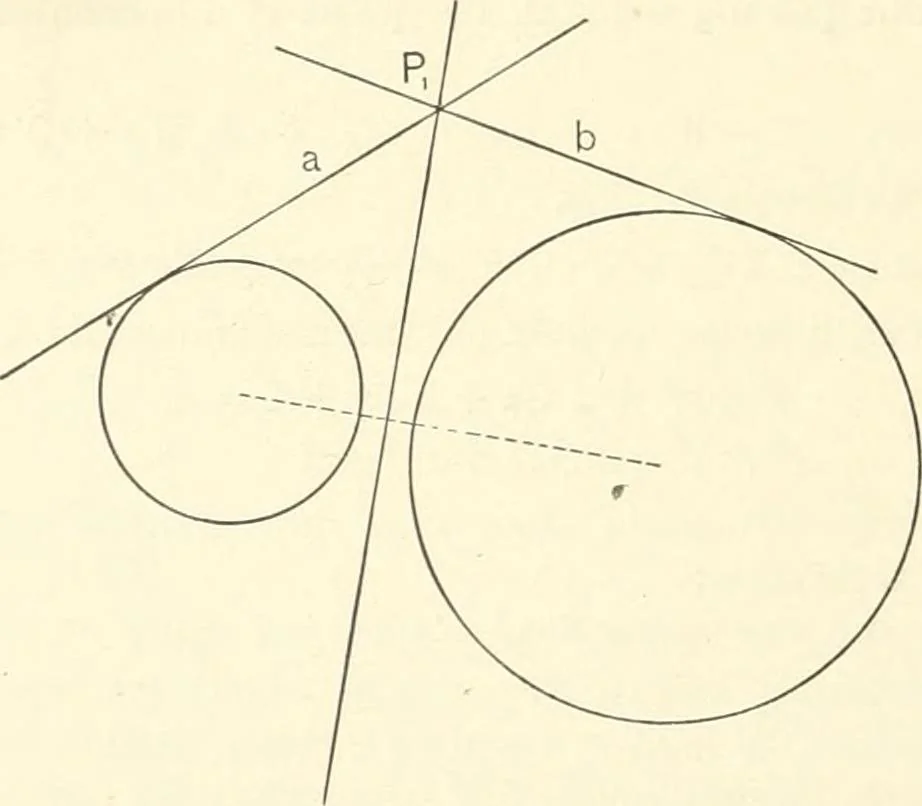 An illustration from Plane and solid analytic geometry, 1897, leaf 135