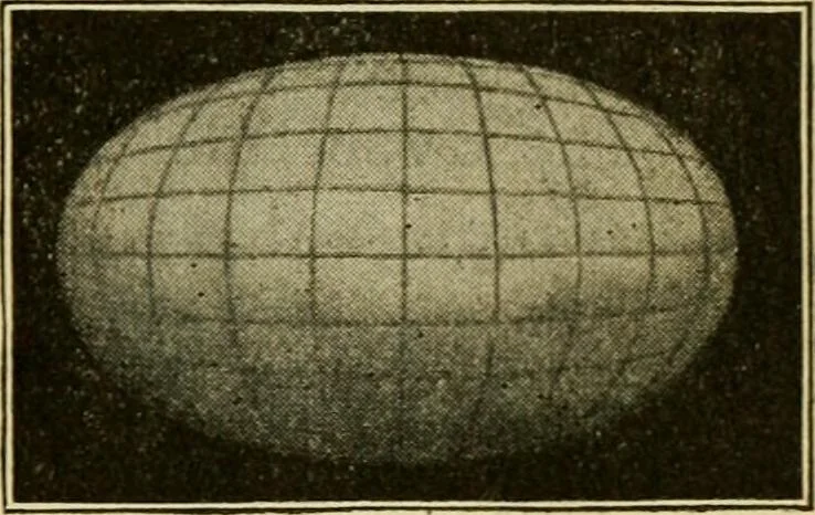 An illustration from Plane and solid analytic geometry, 1921, leaf 568