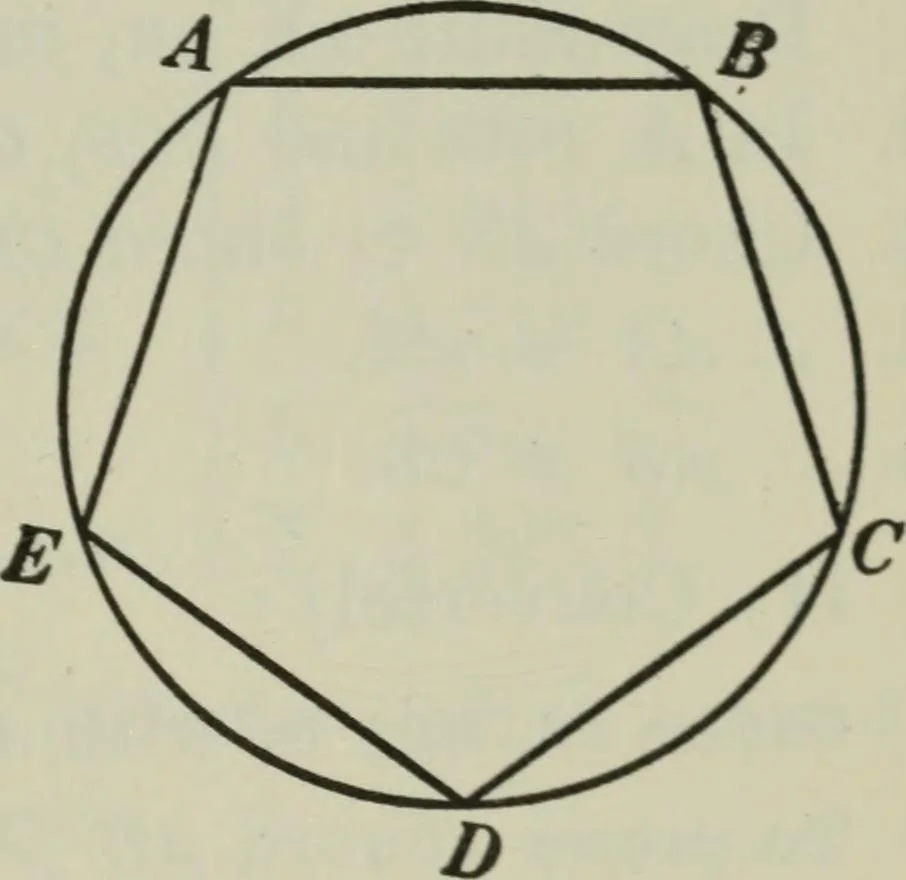 An illustration from Plane and solid geometry, 1912, leaf 130