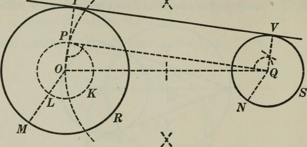An illustration from Plane and solid geometry, 1912, leaf 161