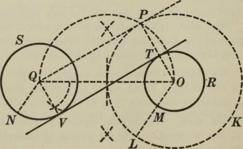 An illustration from Plane and solid geometry, 1912, leaf 161