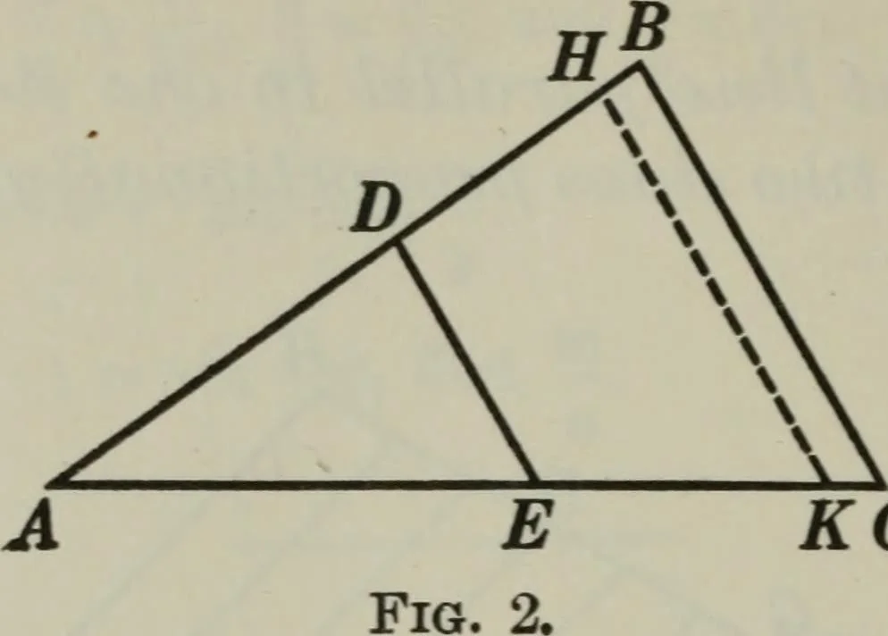 An illustration from Plane and solid geometry, 1912, leaf 183