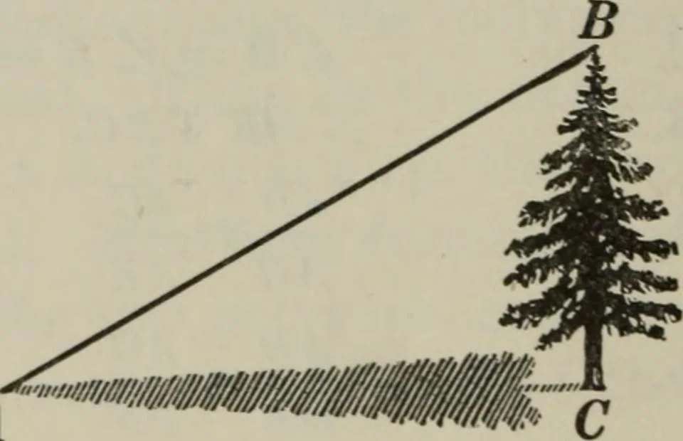 An illustration from Plane and solid geometry, 1912, leaf 189
