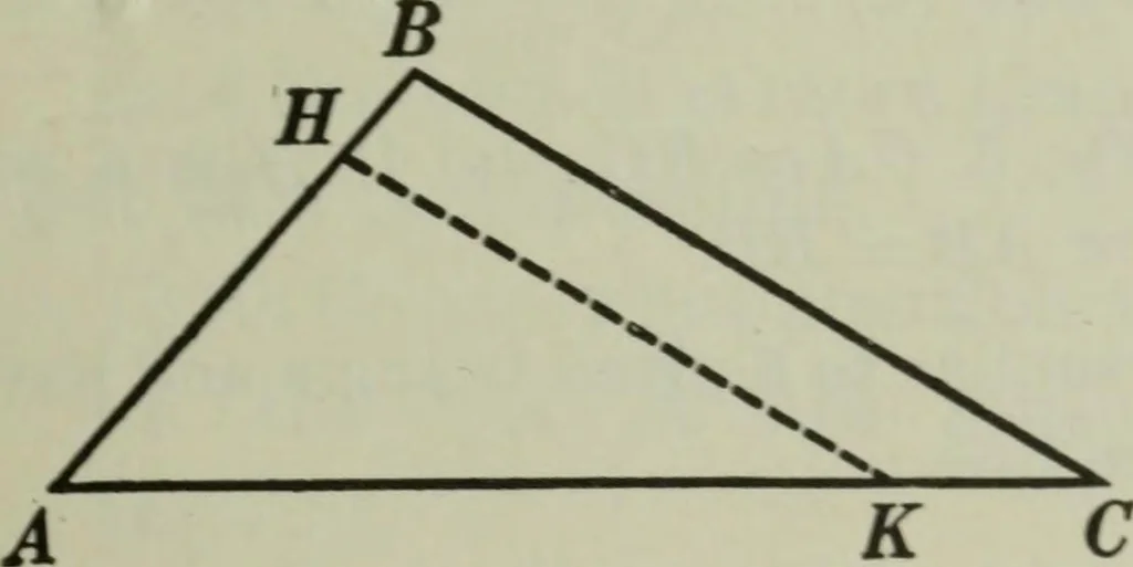 An illustration from Plane and solid geometry, 1912, leaf 192