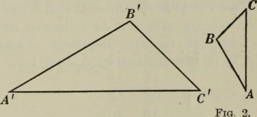 An illustration from Plane and solid geometry, 1912, leaf 193