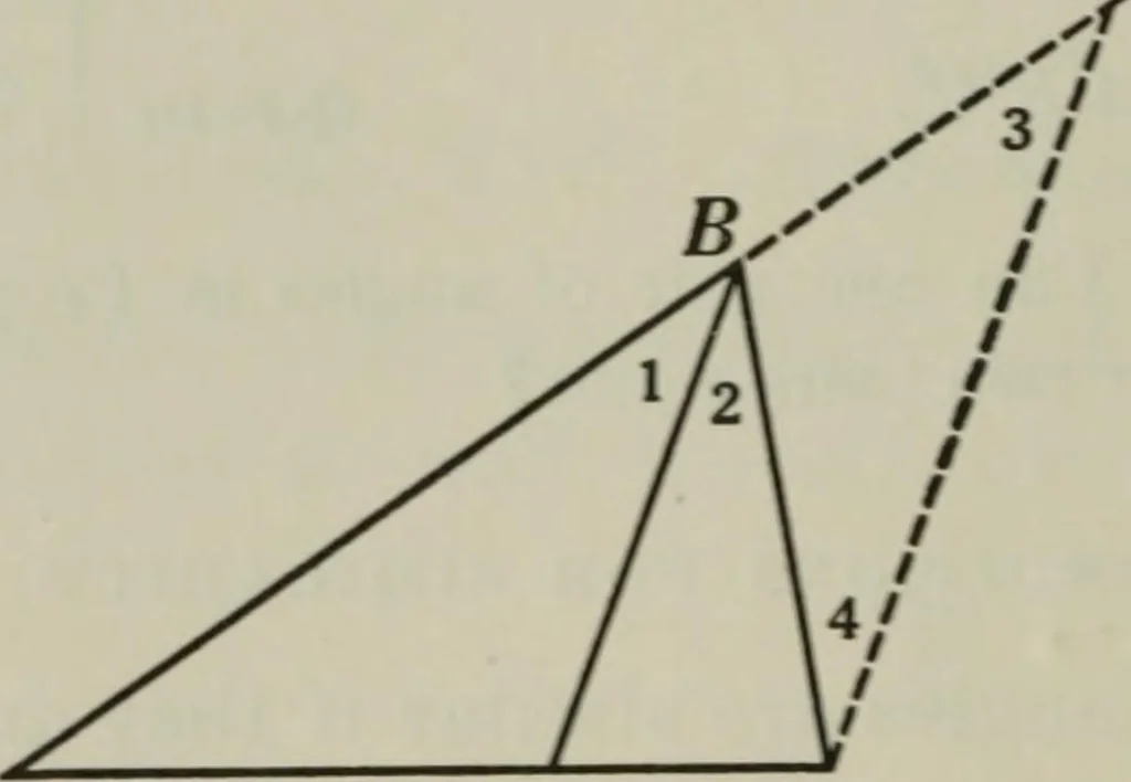 An illustration from Plane and solid geometry, 1912, leaf 195
