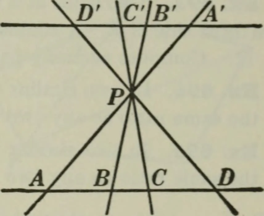 An illustration from Plane and solid geometry, 1912, leaf 198