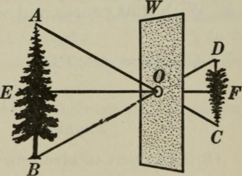 An illustration from Plane and solid geometry, 1912, leaf 217