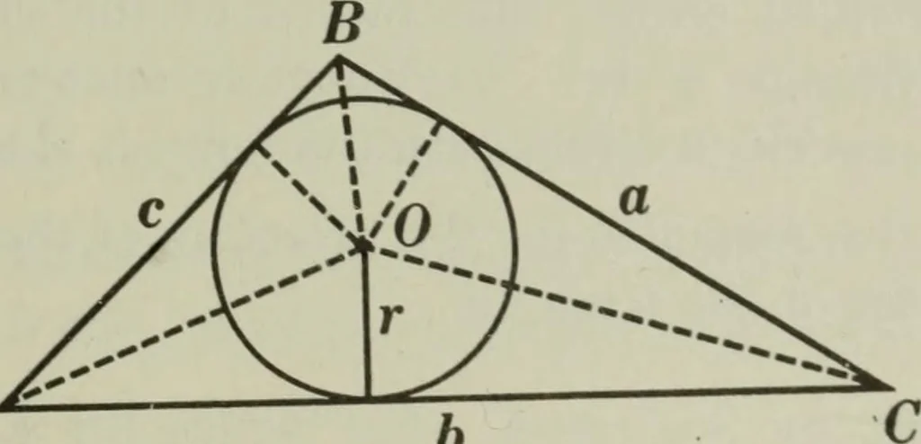 An illustration from Plane and solid geometry, 1912, leaf 232