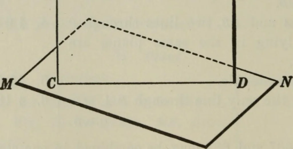 An illustration from Plane and solid geometry, 1912, leaf 325
