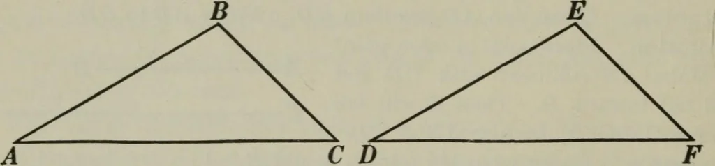 An illustration from Plane and solid geometry, 1912, leaf 37