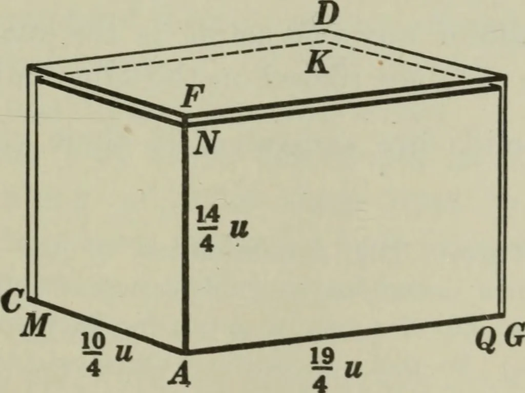 An illustration from Plane and solid geometry, 1912, leaf 370