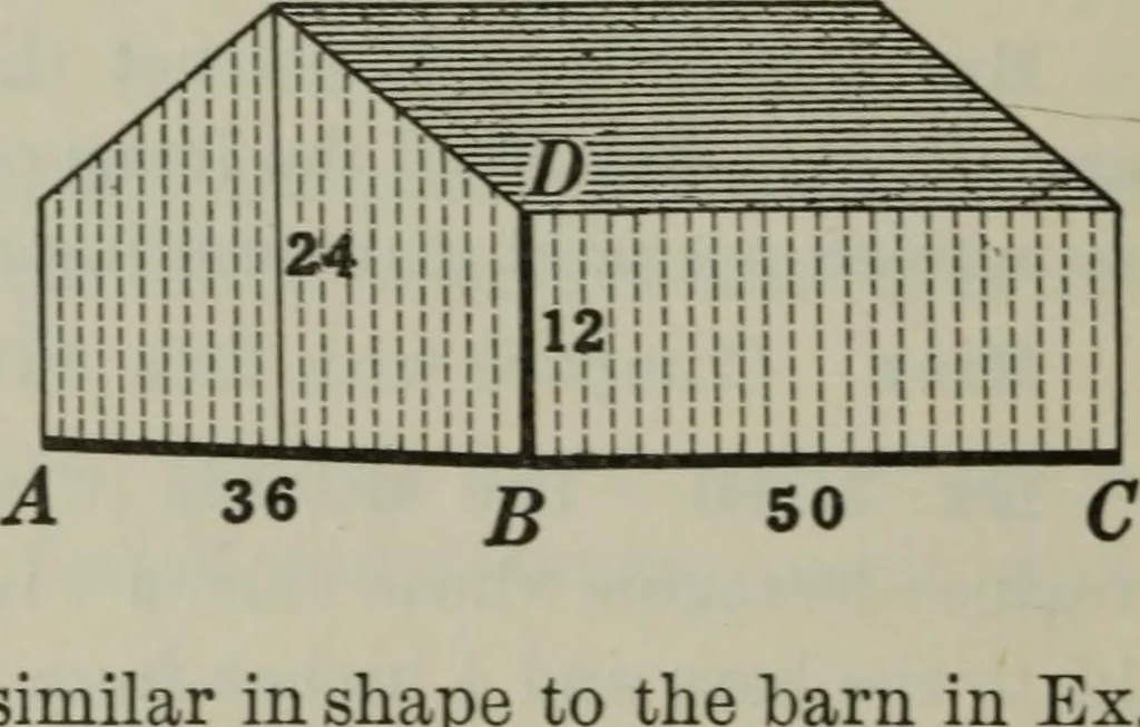 An illustration from Plane and solid geometry, 1912, leaf 393
