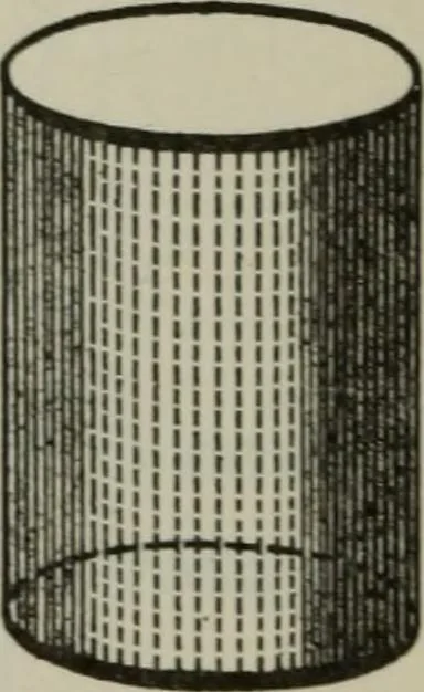 An illustration from Plane and solid geometry, 1912, leaf 397